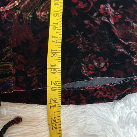 Vintage Bryan Emerson Crushed Velvet Cropped Jacket - Picture 10 of 12